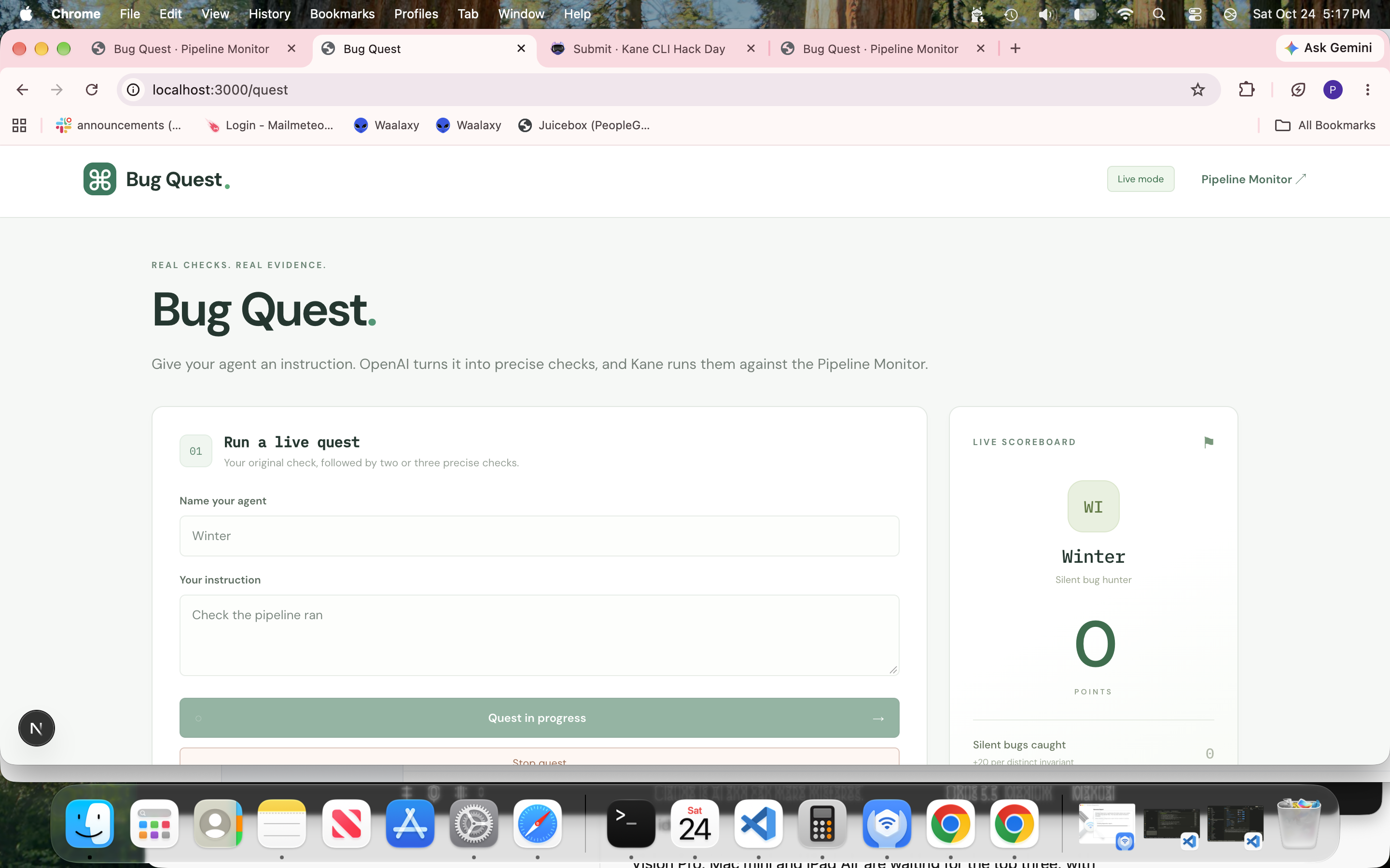 BUG QUEST screenshot